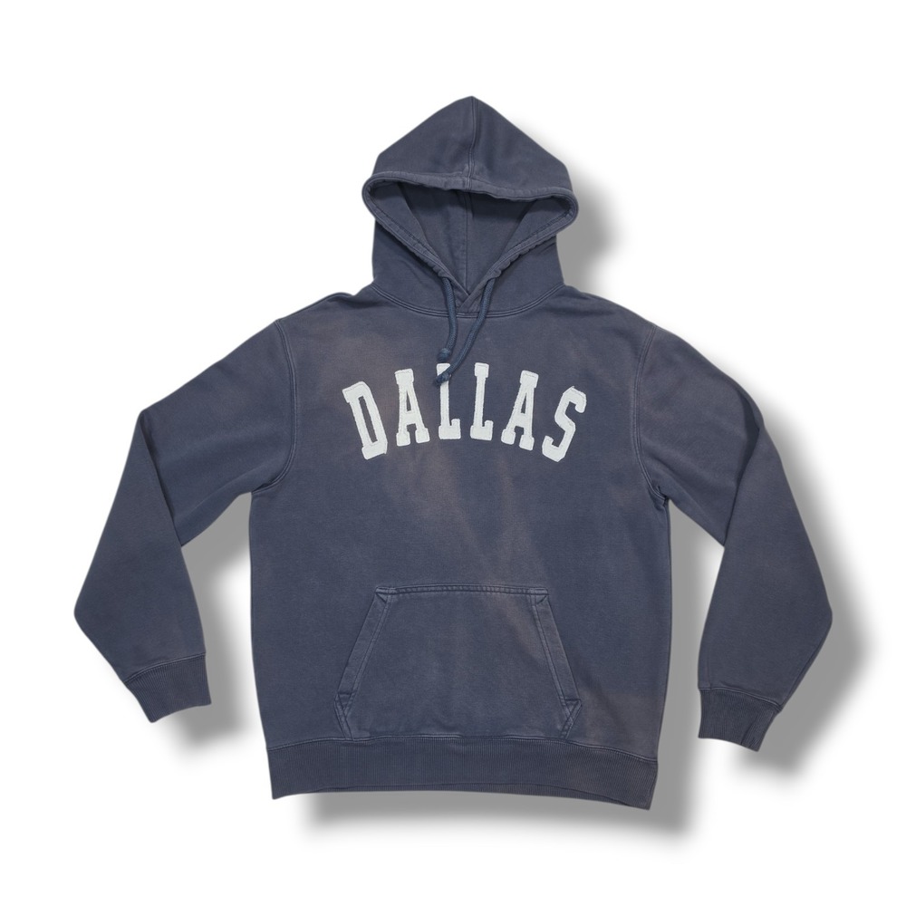 Colosseum Athletics Dallas Cowboys Faded Gray Pullover Hoodie Men's‎ M